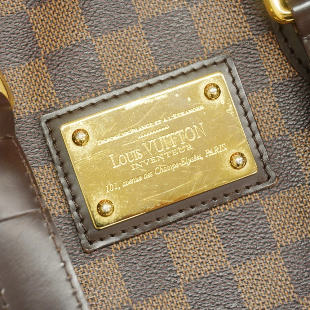 LOUIS VUITTON Brown Damier Tote Bag - Picture 9 of 10
